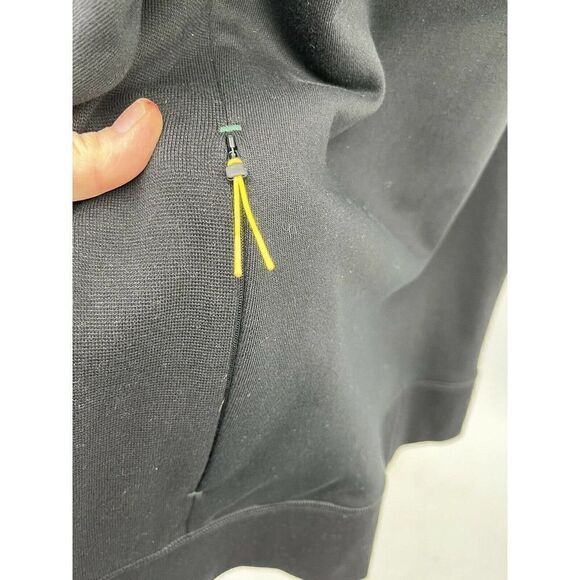 Bombas Sock Co. Size Large Sweatshirt Zip Pockets Tagless Black Rare New  - Picture 8 of 10